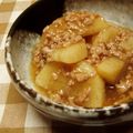 chim chim's cooksnap of when they made 山芋と鶏挽肉の煮物.