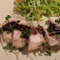 ○uni○'s cooksnap of when they made 簡単即席☆レンジで鶏ハム風ハーブ蒸し.