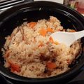れいこ14's cooksnap of when they made 土鍋で‼ 鶏ごぼうの炊き込みご飯☆.