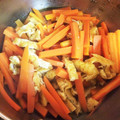 acco☆chang's cooksnap of when they made 時短！人参と油揚げの煮物.