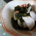 ピンクのたまご's cooksnap of when they made かぶとワカメの梅ゴマあえ.
