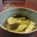 マイポ☆'s cooksnap of when they made 白菜とワカメの簡単スープ.