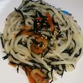 リリカル's cooksnap of when they made 残ったひじき煮で作るひとりランチうどん♥.