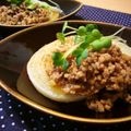 runa10's cooksnap of when they made 玉ねぎステーキのひき肉あんかけ.
