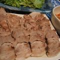 みゆまみ's cooksnap of when they made たっぷりお野菜（生白菜）マキマキゆで豚.