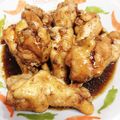 ちぃぽこ0903's cooksnap of when they made 簡単★手羽元の照り焼き.