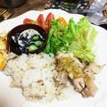 ななえ先生's cooksnap of when they made 炊飯器で簡単！シンガポールチキンライス♪.