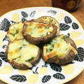 YUKIKI☆'s cooksnap of when they made 椎茸のネギチーズ焼き.