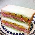 龍青空ママ's cooksnap of when they made ローストビーフサンドイッチ.