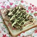 龍青空ママ's cooksnap of when they made 塩昆布♪ツナマヨトースト✿.