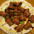 n0604's cooksnap of when they made 白菜のローストビーフ巻き.