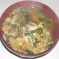 toppy1's cooksnap of when they made 我が家のかき玉汁.