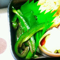 ﾁｲﾁｬﾝﾏﾏ's cooksnap of when they made お弁当の隙間に♬速攻簡単ﾋﾟｰﾏﾝ炒め☆.