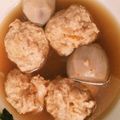 まつこ・ω・'s cooksnap of when they made 里芋と大葉入り鶏団子の煮物.