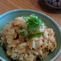 木成りはっさく's cooksnap of when they made 里芋と干し海老のほうじ茶炊き込みごはん.