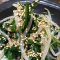 morio28's cooksnap of when they made ☆ほうれん草ともやしのポン酢合え☆.