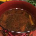 morio28's cooksnap of when they made あおさと大根のお味噌汁.