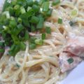 あやこ６１'s cooksnap of when they made 豆乳と酒粕の！絶品和風クリームパスタ.