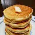 nozomi1121's cooksnap of when they made コストコmixで☆ふわふわパンケーキ.