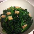 りぃちゃんmama♡'s cooksnap of when they made ♡ほうれん草と油揚げの煮物♡.