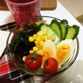ゆあみあママ's cooksnap of when they made ＊簡単＊わかめの中華サラダ＊.