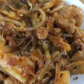 monday88's cooksnap of when they made ★簡単★もやし豚キムチ炒め(*^^*).