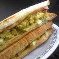 あやこ６１'s cooksnap of when they made アボカドとたまごのタルタル☆サンド.