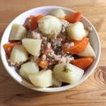 Nekozame's cooksnap of when they made 新ジャガイモのそぼろ煮.