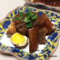 GoGo島みかん's cooksnap of when they made スペアリブと卵の黒糖煮 (^o^).