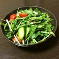 クックLDD36K☆'s cooksnap of when they made 韓国風★春菊と水菜のサラダ.