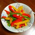 めみたん☆'s cooksnap of when they made 3色ピーマンの簡単炒め物.