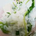 うさくま☆'s cooksnap of when they made 鶏味塩 de 七草粥（だしのあん）添え.
