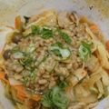 ParAdE＊'s cooksnap of when they made プチッと豚バラ納豆キムチ汁！.