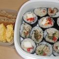 きらり流れ星's cooksnap of when they made すし太郎で✿はんぺん海苔巻き✿.