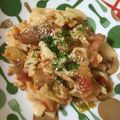 ポメちょん's cooksnap of when they made リメイク☆ミネストローネのスープパスタ.