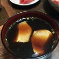 記念樹's cooksnap of when they made ブリの味噌汁( 赤だし ).