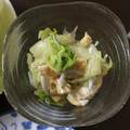 ポメちょん's cooksnap of when they made 簡単！蒸し白菜と油揚げとしらす和え.