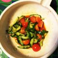 jyalli's cooksnap of when they made トマトときゅうりのコチュジャンサラダ.