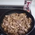 たもえ☆'s cooksnap of when they made テッパン☆!!牛丼.