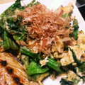 clovers＊'s cooksnap of when they made 春です。簡単！旬な菜の花の卵とじ.