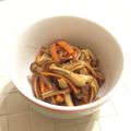 ♪りぼん♪'s cooksnap of when they made にんじんとえのきの味噌炒め.