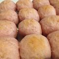 KeeeecoO's cooksnap of when they made 果汁100パーセント！イチゴパン.