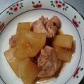 yu_pad's cooksnap of when they made 鶏大根煮☻.