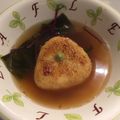 ラクラクダ's cooksnap of when they made ★焼きおにぎり茶漬け.