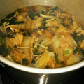 あんずちゃんママ's cooksnap of when they made 簡単！　白菜と　ニラ　きのこの和風煮♫.
