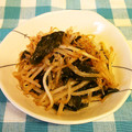 龍青空ママ's cooksnap of when they made ✿もやしとワカメのさっと炒め✿簡単✿.