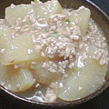 かんぽこ's cooksnap of when they made 大根と豚ひき肉のとろっと煮物.