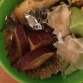 しろ茶トラ's cooksnap of when they made お弁当用＊レンジでさつまいも煮.