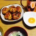 まめmog's cooksnap of when they made 鶏胸肉で柔らか♡手作りとりつくね.