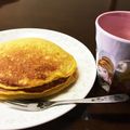 ☆いちごタルト☆★'s cooksnap of when they made もっちもち♡かぼちゃパンケーキ.